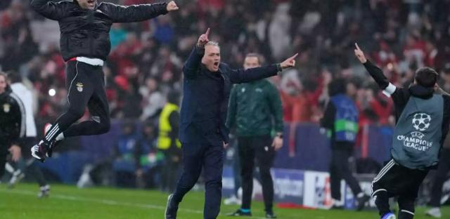 英超在线直播-师傅赢徒弟 本菲卡进欧冠附加赛 皇马没直通八强